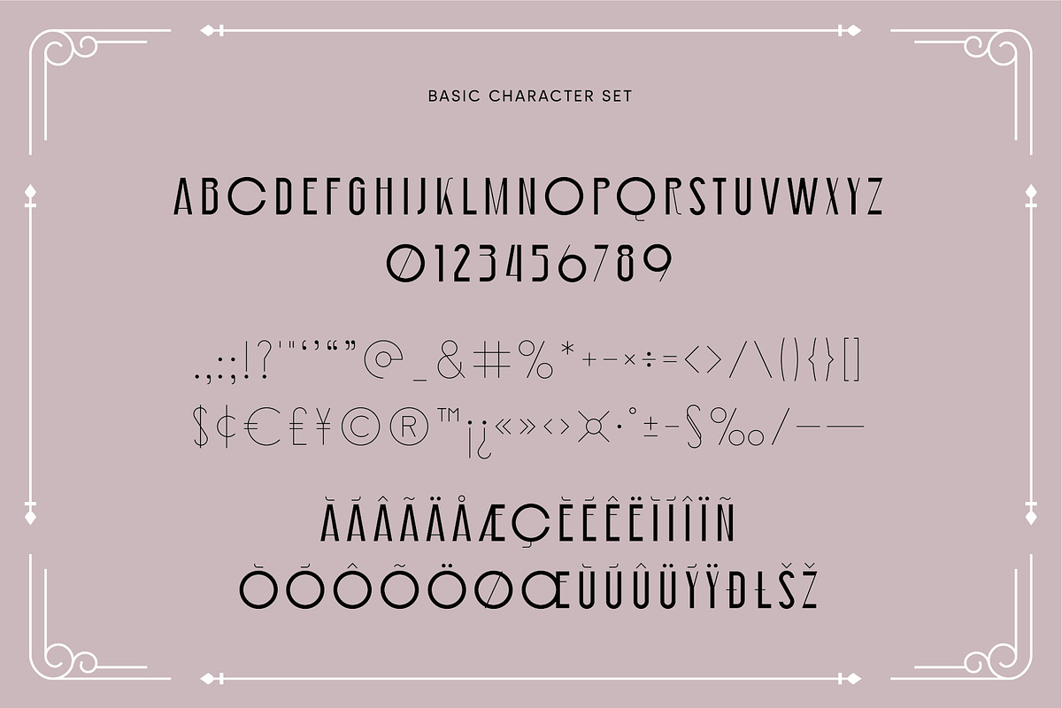 Lexington – Art Deco Display Font, a Sans Serif Font by Studio Aurora (Photo 7 of 9)