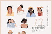 Woman for Women Abstract & line, an Illustration by Kate Macate (Thumbnail 2 of 9)