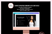 Hair Branding Kit | Hang Tags Thank, a Branding & Logo Template by Foedesigner (Thumbnail 7 of 8)