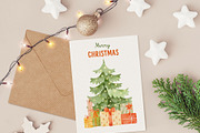 Christmas animal winter clip art, an Animal Illustration by Watercolor Nastasia Art (Thumbnail 4 of 6)
