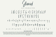 Saturniid - Beautiful Handwritten, a Handwritten Font by Arendxstudio (Thumbnail 7 of 7)