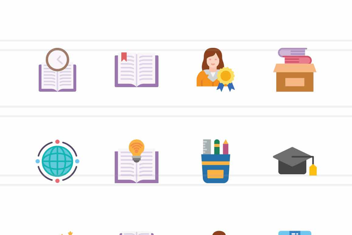 25 International Literacy Day Flat, an Icon by IconBunny (Photo 2 of 2)