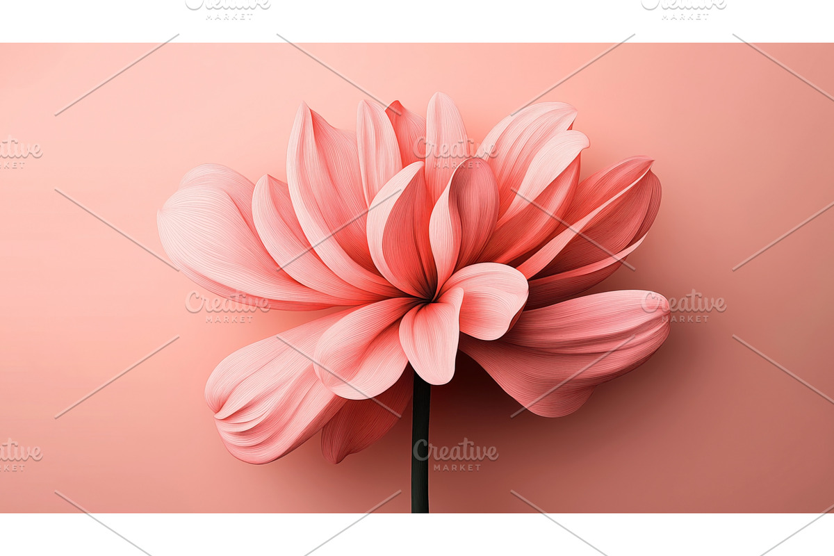 Abstract 3D illustration of a large, an Illustration by Sergey Kotenev