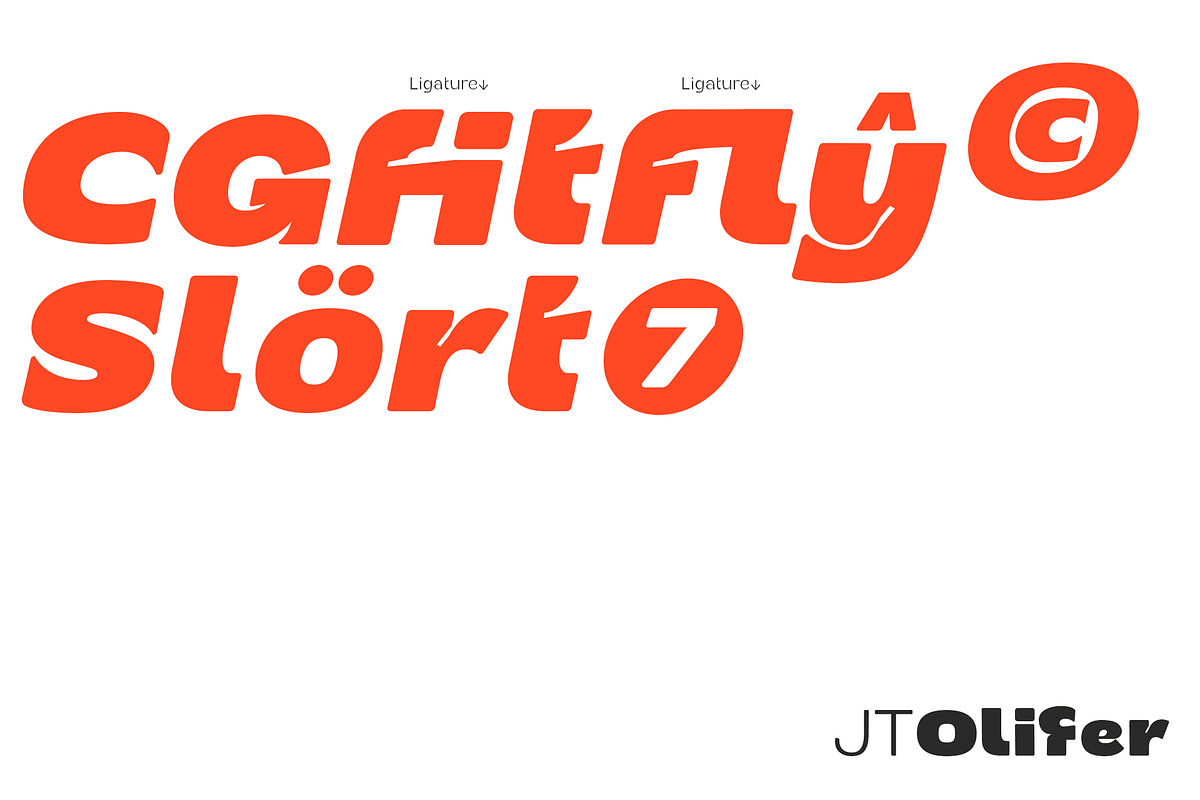 JT Olifer | 40 Fonts Family, a Sans Serif Font by Jolicia Type (Photo 7 of 13)