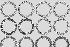 10 Ornate Illustrator Brushes