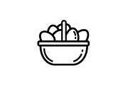 Easter Basket Vector Silhouette Bund, an Illustration by Designs_River (Thumbnail 45 of 51)