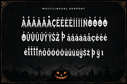 Nighthowl - Halloween Display Font, a Blackletter Font by overlaytemplates (Thumbnail 5 of 5)
