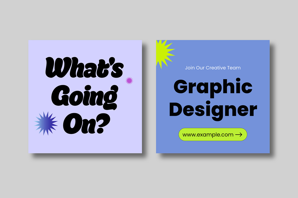 Trendy Social Media Post Template preview 4