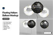Floating Helium Balloon Mockup, a Product Mockup by SLAB! Design (Thumbnail 1 of 7)