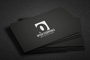 Black Business Card, a Business Card Template by Genereux Art (Thumbnail 2 of 3)