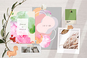 Spring blooming abstract watercolor, an Object Graphic by Volha Studio (Thumbnail 5 of 11)