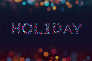 Colorful Bokeh Letters Overlays, a Symbol Font by PhotoSpirit (Thumbnail 4 of 8)