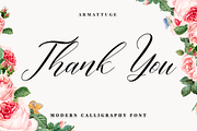 Armattuge - Script font, a Script Font by Quothron (Thumbnail 6 of 6)