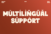 Moongazer Bold Display, a Sans Serif Font by Haps Space (Thumbnail 6 of 15)