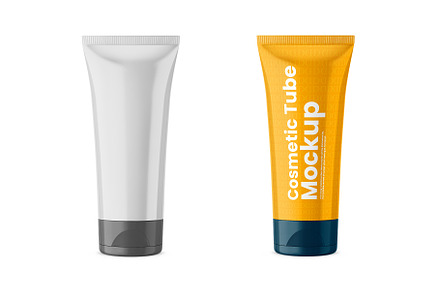 Cosmetic Tube Mockup