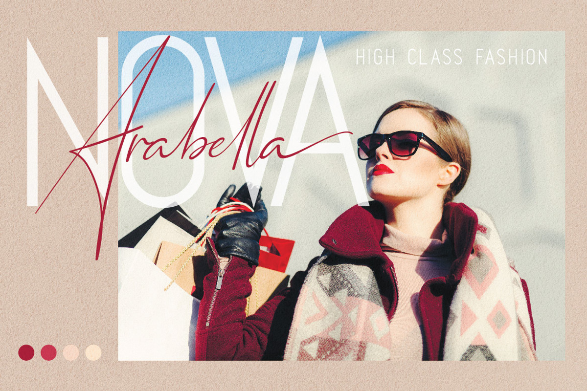 Qiara Font Duo, a Sans Serif Font by Almeera Std (Photo 10 of 15)