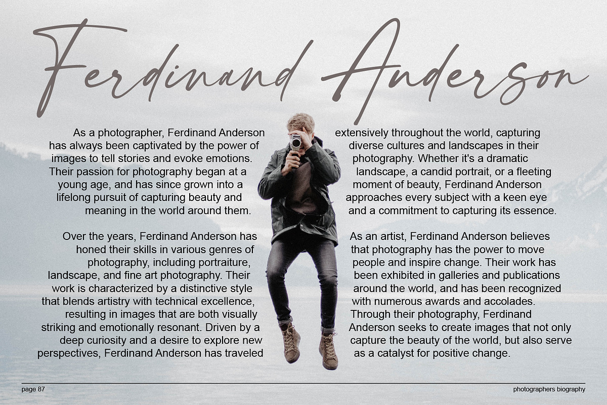modernline | handwritten font, a Script Font by Ef Studio (Photo 17 of 19)