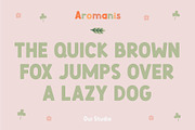 Aromanis Sweet Font + Bonus, a Sans Serif Font by Oui Studio (Thumbnail 2 of 16)