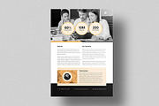 Case Study | MS Word & InDesign, a Flyer Template by HiveArts (Thumbnail 3 of 3)