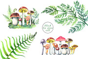 Mushrooms, an Illustration by zurzur (Thumbnail 2 of 4)