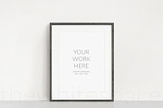 3x4 Ratio - Wooden Frame Mockup, a Print Template by The White Space Co. (Thumbnail 7 of 7)