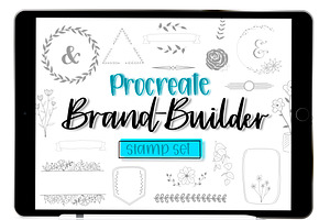 Procreate Brand Builder Stamp Set