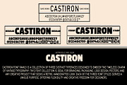 Castiron - Vintage Font, a Sans Serif Font by Arendxstudio (Thumbnail 2 of 10)