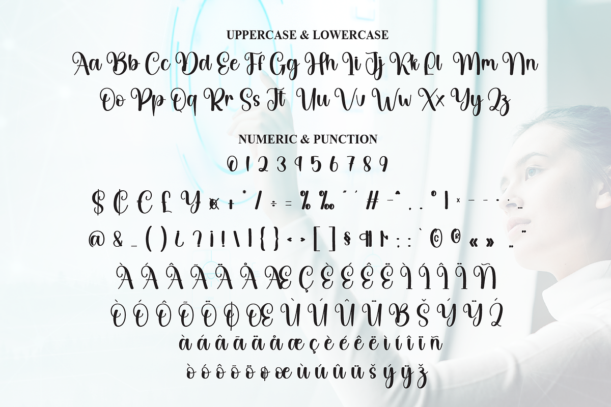 Digital | Script Font, a Handwritten Font by Scratchones (Photo 7 of 9)