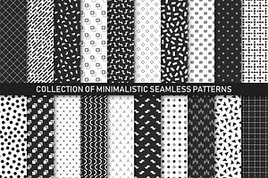 Symbols seamless geometric patterns