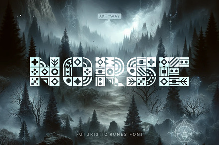Norse Rune Font