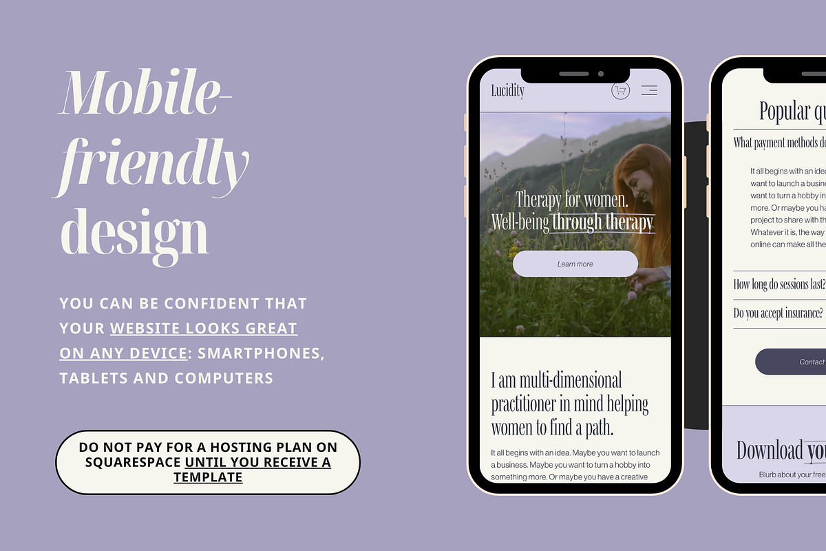 Therapist Squarespace Template, a Squarespace Template by Eden Origin Studio (Photo 10 of 11)