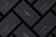 Black & Gold Branding Mockup, a Product Mockup by AnagramDesign (Thumbnail 3 of 4)