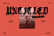 CS Nemesis Drawn, a Blackletter Font by Craft Supply Co. (Thumbnail 6 of 8)