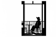 peaceful moment silhouette, an Illustration by Amazin_art (Thumbnail 30 of 46)