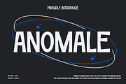 Anomale - Modern Sans Font, a Sans Serif Font by Iqsiart Studio (Thumbnail 1 of 8)