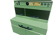 3D Fridge Flair Imperial GM 1940s, a Furniture 3D Model by MoniGarr (Thumbnail 3 of 6)