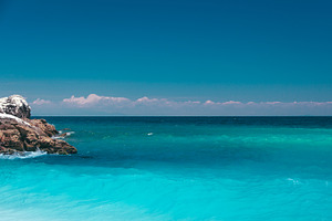 Awesome landscape of sea