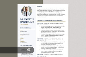 Executive Resume Template, a Resume Template by Anjum Ilyas
