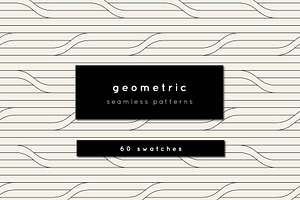 60 Geometric Seamless Patterns