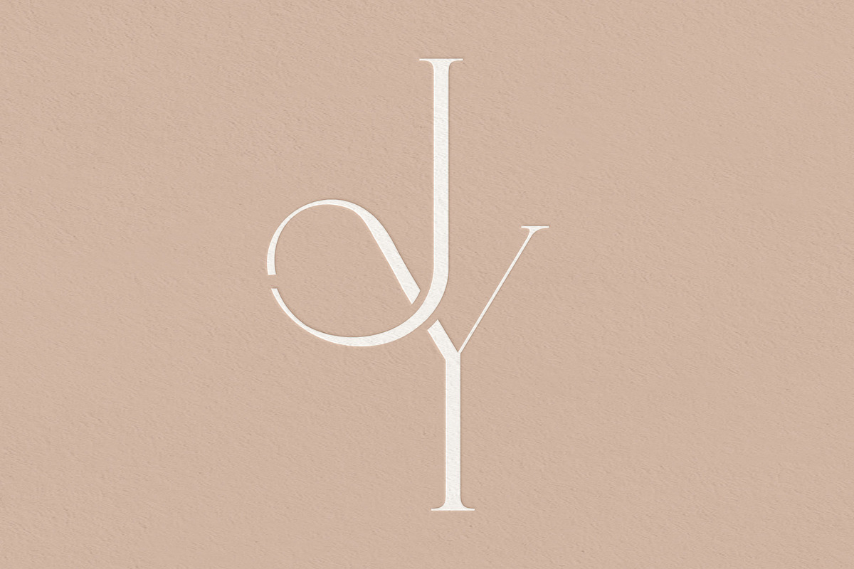 JY monogram, a Branding & Logo Template by LINKED LETTERS STUDIO (Photo 1 of 2)