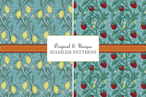 William Morris Patterns, Fruit Theme