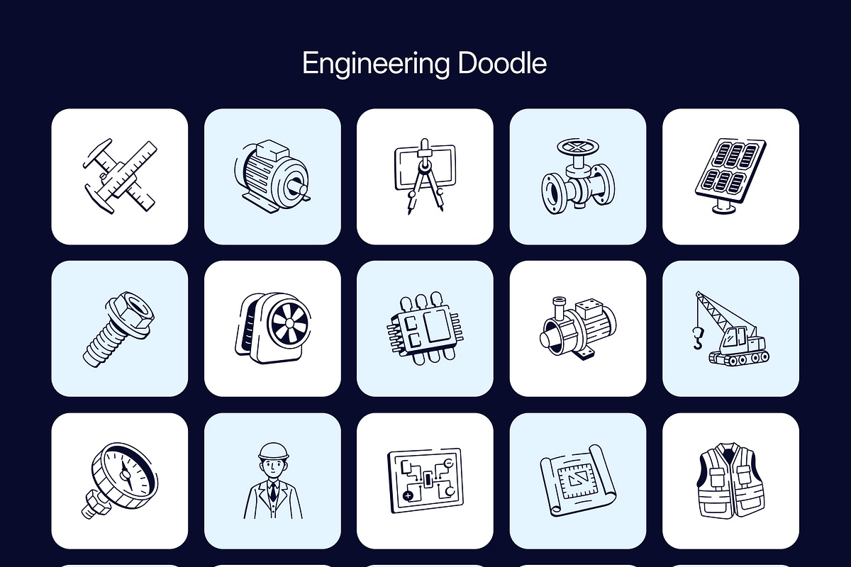 850 Business and Tech Doodle Icons, an Outline Icon by Vectors Market (Photo 16 of 19)
