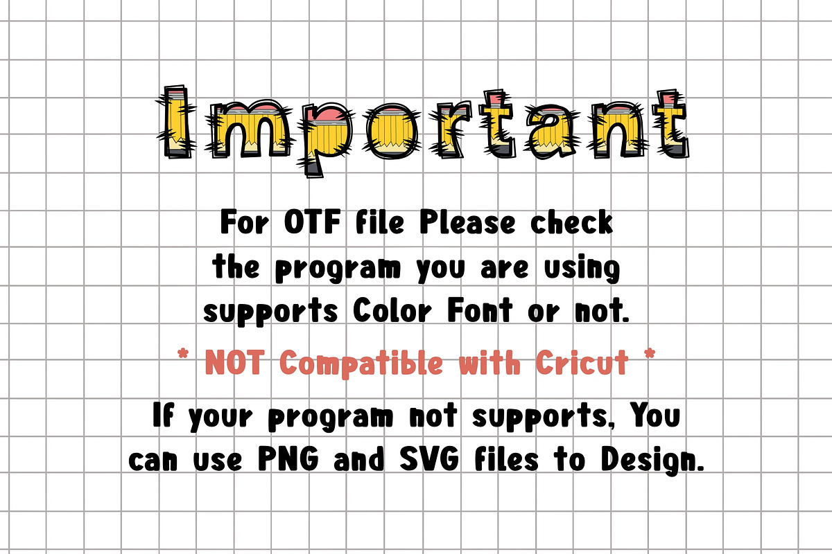Back to School Breath OTF PNG SVG, a Symbol Font by DREAMs Soul G. (Photo 4 of 5)