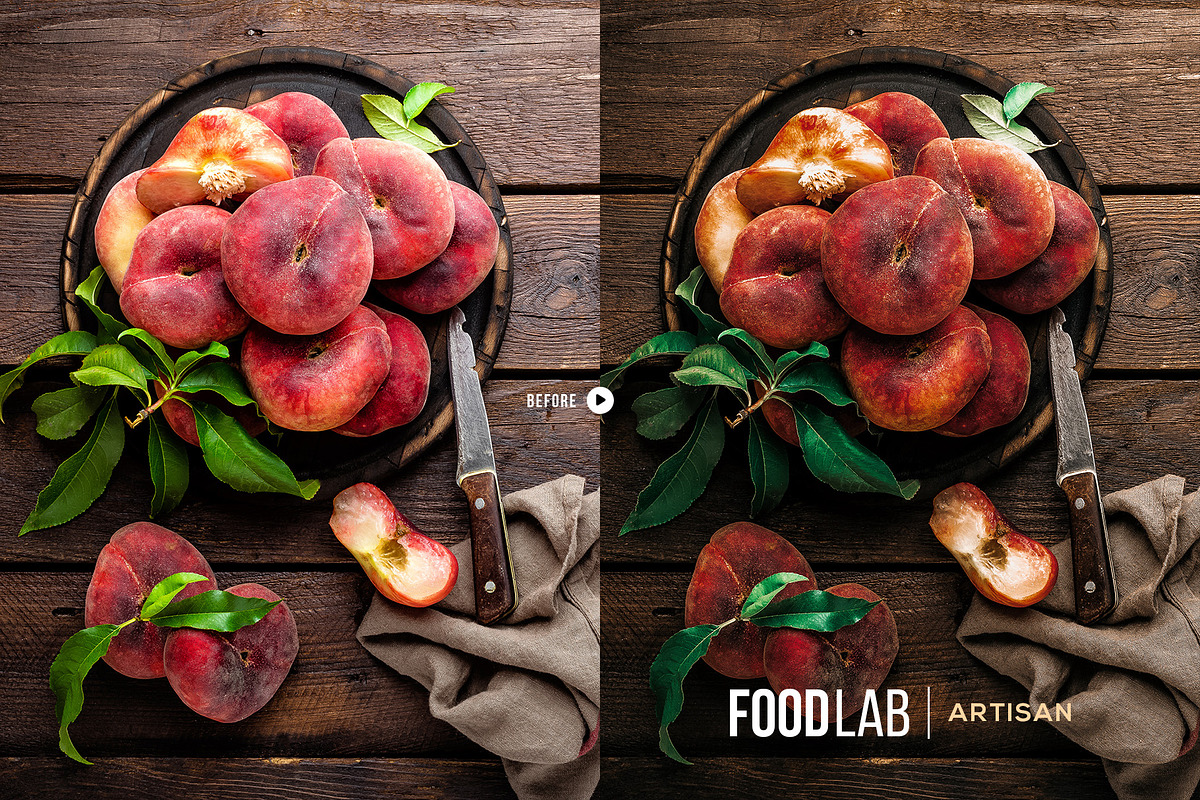 FoodLab - 12 Food Lightroom Presets, a Preset Add-On by Presetrain Co. (Photo 5 of 13)