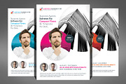Corporate Business Flyer Template, a Flyer Template by Graphic Templates (Thumbnail 1 of 4)