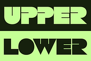 Nobu - Bold Block Display Logo Font, a Sans Serif Font by Pekotype (Thumbnail 6 of 15)