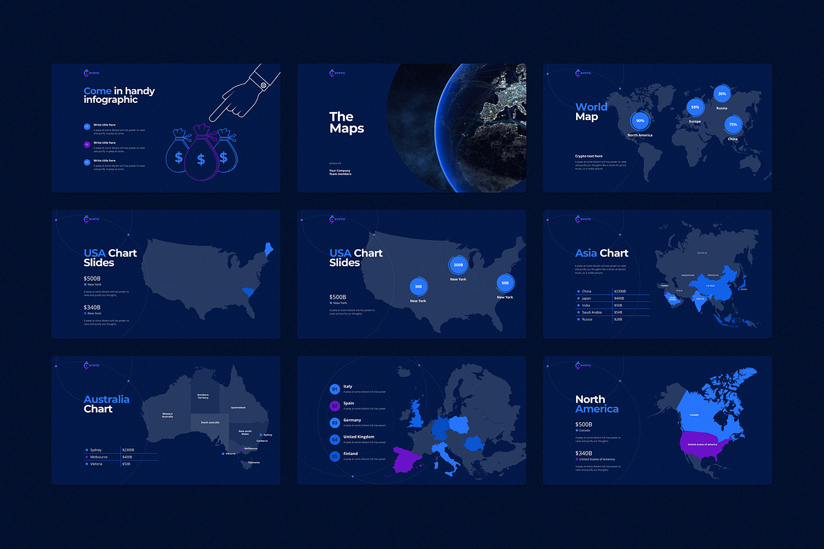 CRYPTO Keynote Template, a Presentation Template by ShapeSlide (Photo 12 of 17)