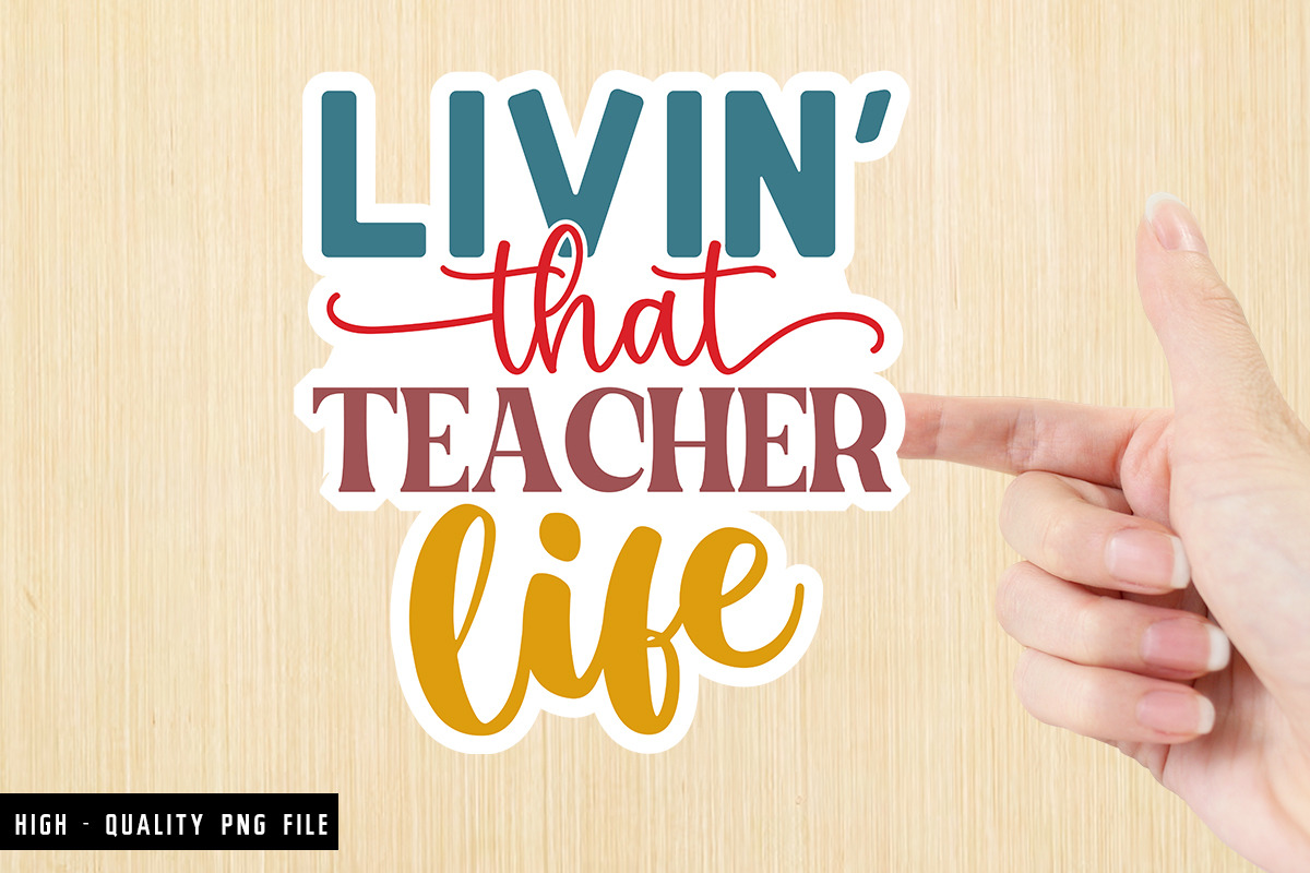 Teacher Quotes Sticker SVG Bundle, a Graphic by crative8112 (Photo 2 of 12)