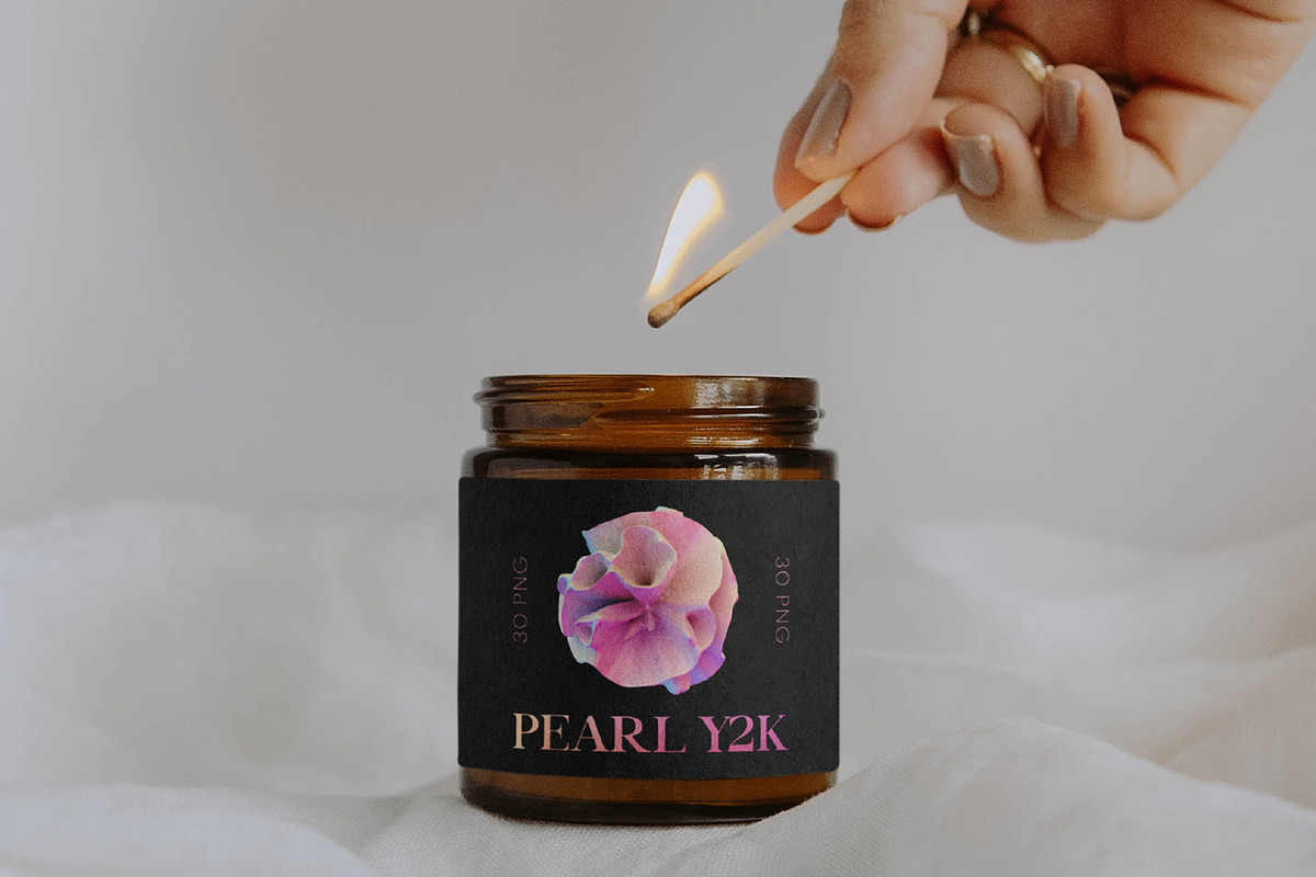 Pearl Y2K Abstract 3D PNG Shapes, an Object Graphic by stasylionet (Photo 5 of 10)
