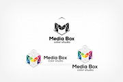 Colorful Media M Logo, a Branding & Logo Template by NasirGrfx (Thumbnail 3 of 3)